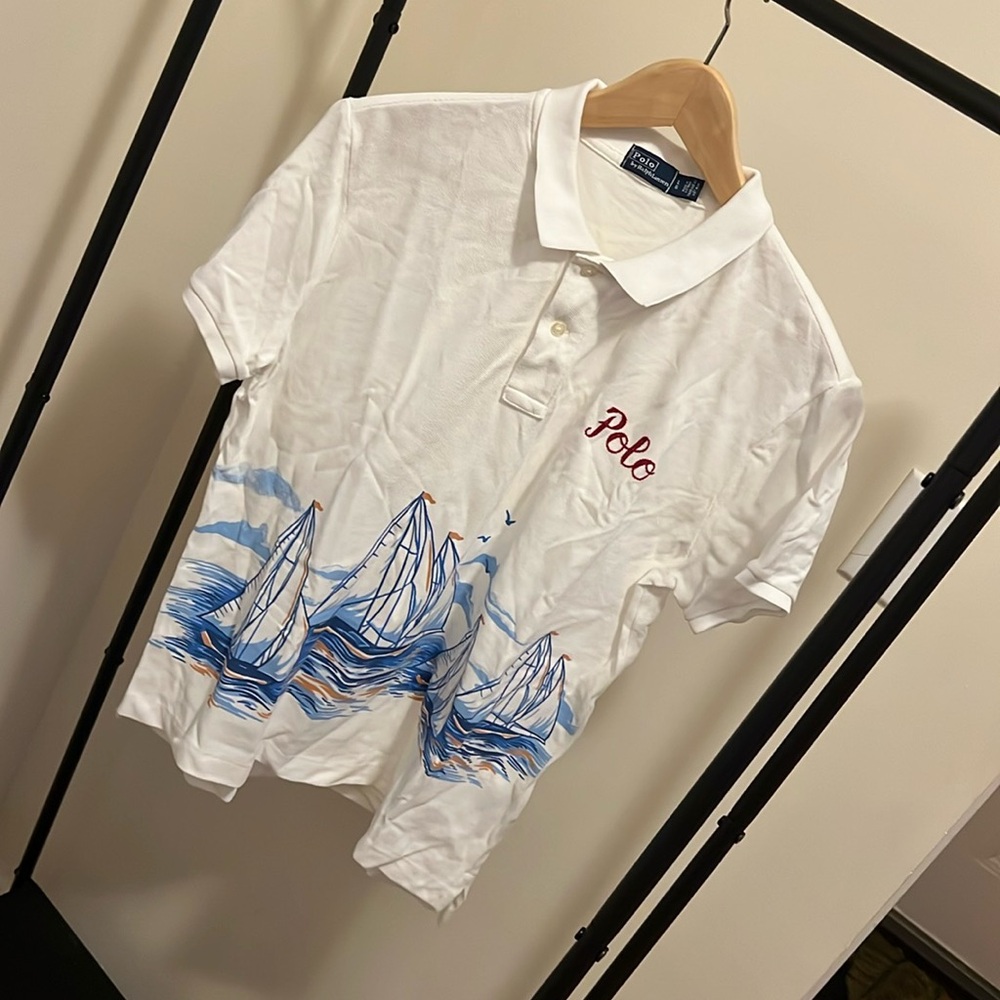 RL white polo!